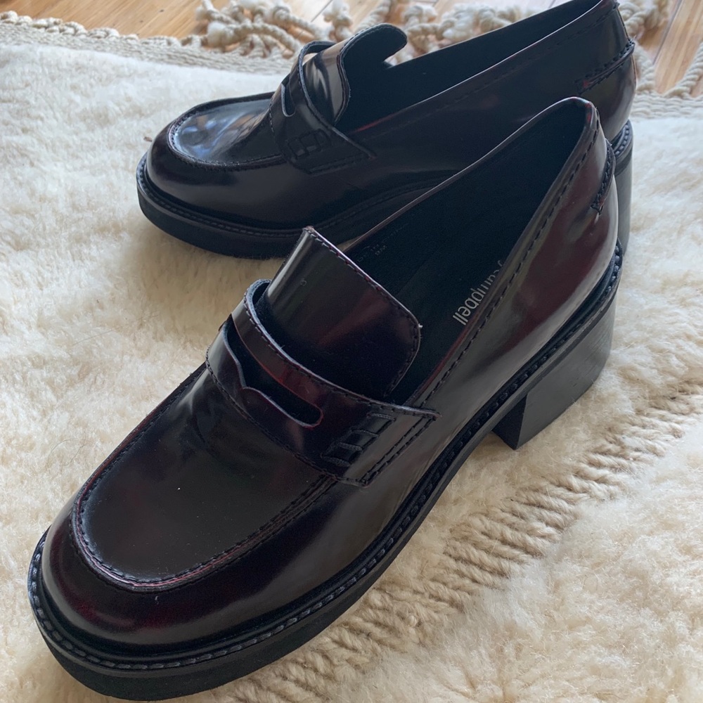 Jeffery Campbell chunky platform loafers
